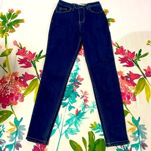 FORME JEANS Tapered blue jeans